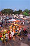 Traffic congestion and street life in the city of Jaipur, Rajasthan, India, Asia