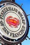L'Amérique du Nord de Fisherman's Wharf, San Francisco, Californie, États-Unis d'Amérique,