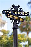 Rodeo Drive, Beverly Hills, Los Angeles, California, United States of America, North America