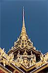 Wat Phra Kaeo immeuble (Grand Palais), Bangkok, Thaïlande, Asie du sud-est, Asie