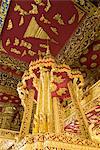 Innenraum, Wat Sen, Luang Prabang, Laos, Indochina, Südostasien, Asien