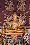 Statues de Bouddha, Wat Si Moung Khoung, Luang Prabang, Laos, Indochine, Asie du sud-est, Asie