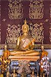 Buddha statues, Wat Si Moung Khoung, Luang Prabang, Laos, Indochina, Southeast Asia, Asia