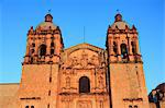 Église de Santo Domingo (Iglesia de Santo Domingo), ancien couvent, la ville d'Oaxaca, Oaxaca, Mexique, Amérique du Nord