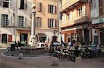 Old Town, Vieil Antibes, Antibes, Cote d'Azur, French Riviera, Provence, France, Europe