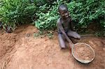 African child in the countryside, Tori, Benin, West Africa, Africa