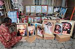 Religious shop, Cotonou, Benin, West Africa, Africa