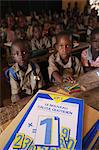 Primary school in Africa, Lome, Togo, West Africa, Africa