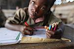 Primary school in Africa, Lome, Togo, West Africa, Africa