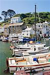 The harbour, Polperro, Cornwall, England, United Kingdom, Europe