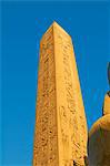 Obélisque de Ramsès II, Temple de Louxor, Thèbes, UNESCO World Heritage Site, Égypte, Afrique du Nord, Afrique