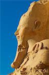 Temple d'Hatchepsout, Deir el Bahari, Thèbes, patrimoine mondial de l'UNESCO, Egypte, Afrique du Nord, Afrique