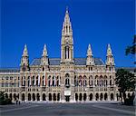 Rathaus (Gothic Town Hall), UNESCO World Heritage Site, Vienna, Austria, Europe