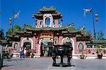 Passerelle de Fukien chinois salle de l'Assemblée, Hoi An, patrimoine mondial de l'UNESCO, côte centrale du Sud, Vietnam, Indochine, l'Asie du sud-est, Asie