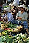 Local produce market, Hue, North Central Coast, Vietnam, Indochina, Southeast Asia, Asia