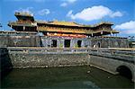 Ansicht von der Kaiserstadt der Nguyen-Kaiser, die Zitadelle, Hue, UNESCO Weltkulturerbe, North Central Coast, Vietnam, Indochina, Südostasien, Asien