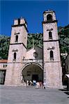 Cathédrale de Saint Tryphon, Kotor, Site du patrimoine mondial de l'UNESCO, la Boka Kotorska (bouches de Kotor), Monténégro, Europe