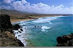 North coast beach, near El Cotillo, Fuerteventura, Canary Islands, Spain, Atlantic, Europe