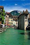 Annecy, lac d'Annecy, Rhone Alpes, France, Europe