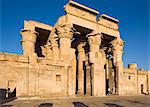 Le double Temple de Sobek et Haroeris, Kom Ombo, l'Egypte, l'Afrique du Nord, Afrique