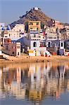 See in Pushkar, Rajasthan, Indien, Asien