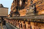 Sukhothai historique parc, patrimoine mondial UNESCO, Province de Sukhothai, Thaïlande, Asie, Asie
