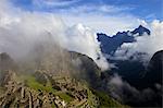 Ruines de la cité Inca dans la lumière du matin, Machu Picchu, patrimoine mondial de l'UNESCO, Province d'Urubamba, Pérou, Amérique du Sud