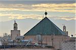 Sur les toits et Minarets, Marrakech, Maroc