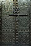 Brass Door, Traditional Souk, Marrakech, Morocco