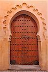 Porte typique, Marrakech, Maroc