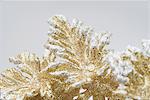 Gold christmas decorations