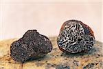 Brumale truffle and black truffle from the Perigord