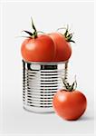 Tomatoes in a can