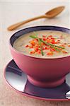 Cauliflower and pepper soup