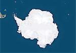 Antarctica, True Colour Satellite Image