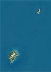 Sao Tome and Principe, True Colour Satellite Image