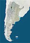 Argentinien und der Provinz Tucuman, True-Color-Satellitenbild