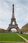 The Eiffle Tower landmark in Paris