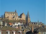 Landmarks of Marburg, Hesse, Germany