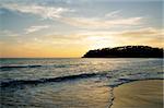 A Beautiful Sunset at Mirissa Beach, Sri Lanka