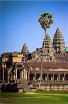 Angkor Wat Temple view, Siem Reap, Cambodia.