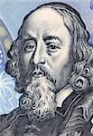 John Amos Comenius (1592-1670) on 20 Korun 1988 Banknote from Czechoslovakia. Czech teacher, educator and writer.