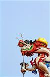 Chinese dragon is a symbol of the Emperor and the dominant Chinese culture.