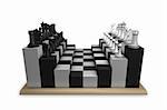 unconventional chess table concepts