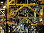detail from an oil refinery