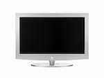 HD TV. Isolated on white