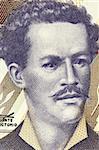 Juan Montalvo (1832-1889) on 5000 Sucres 1999 Banknote from Ecuador. Ecuadorian author and essayist.
