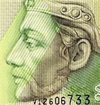 Pribina (800-861) on 20 Korun 2006 Banknote from Slovakia. Slavic Prince.