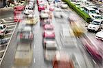 Heavy traffic on the streets. Thailand, Bangkok