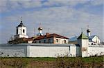 Old orthodox monastery in russian town Suzdal